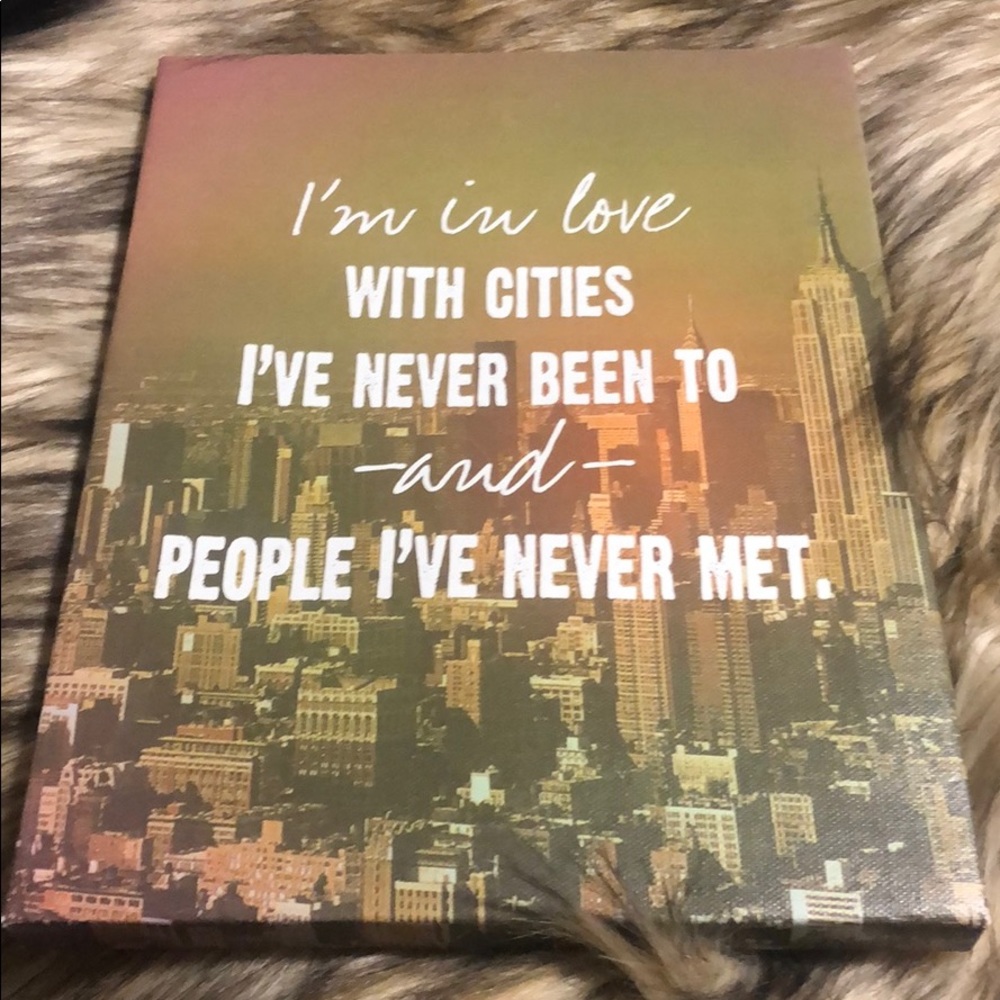 Cute quote wall decor